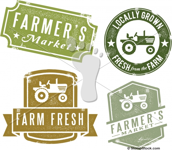 Vintage Farmers Market Vector Design Stompstock 589x513 Vintage Farmers Market Vector Design Stompstock