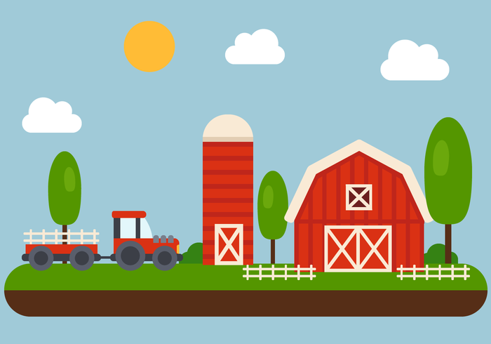 700x490 Farm Free Vector Art
