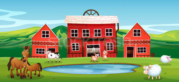 600x277 Farmland Stock Vectors, Illustrations And Cliparts Stockfresh