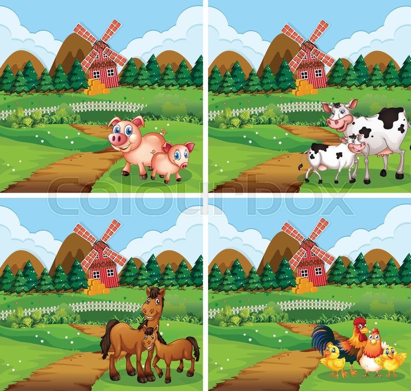 800x761 Set Of Animal