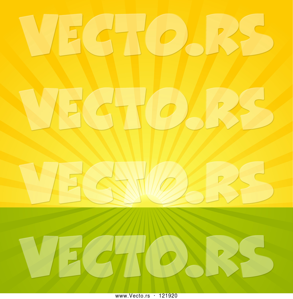 1024x1044 Vector Of Morning Sun Shining Over Flat Farmland