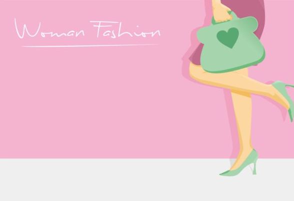 Woman Fashion Background Vector Design Free Download 588x403 Woman Fashion Background Vector Design Free Download