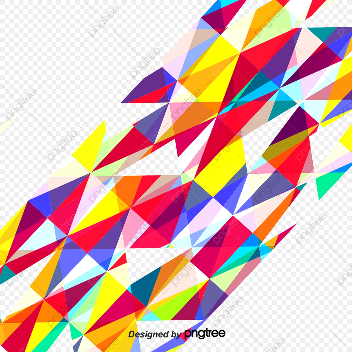 Colorful Geometric Fashion Background Vector Material, Geometric 1200x1200 Colorful Geometric Fashion Background Vector Material, Geometric