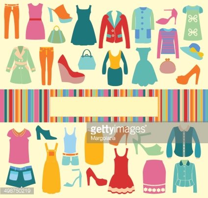 Fashion Background Vector Icons Set Illustration Premium Clipart 424x405 Fashion Background Vector Icons Set Illustration Premium Clipart