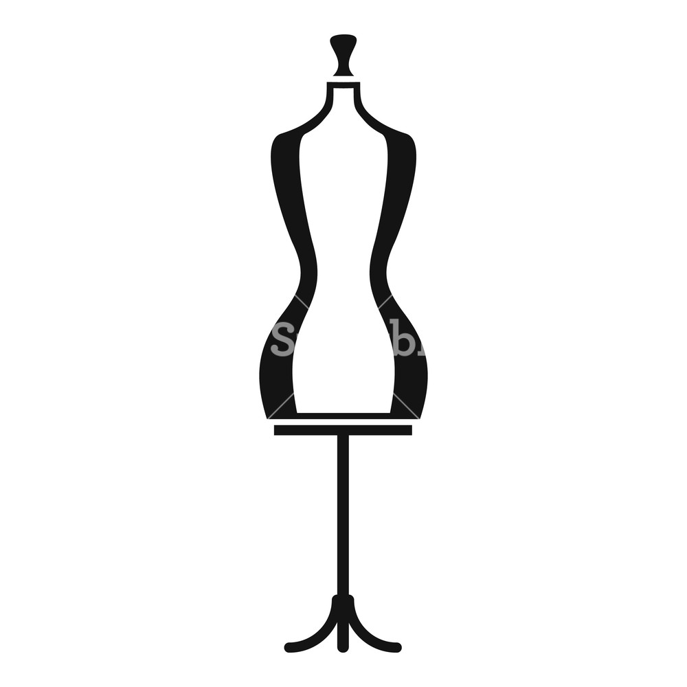 Mannequn Simple Illustration Of Mannequin Vector Icon 1000x1000 Mannequn Simple Illustration Of Mannequin Vector Icon