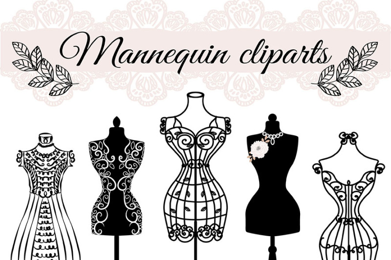 Vector Hand Draw Mannequin, Fashion, Dress Forms Clipart, Tailors 800x533 Vector Hand Draw Mannequin, Fashion, Dress Forms Clipart, Tailors