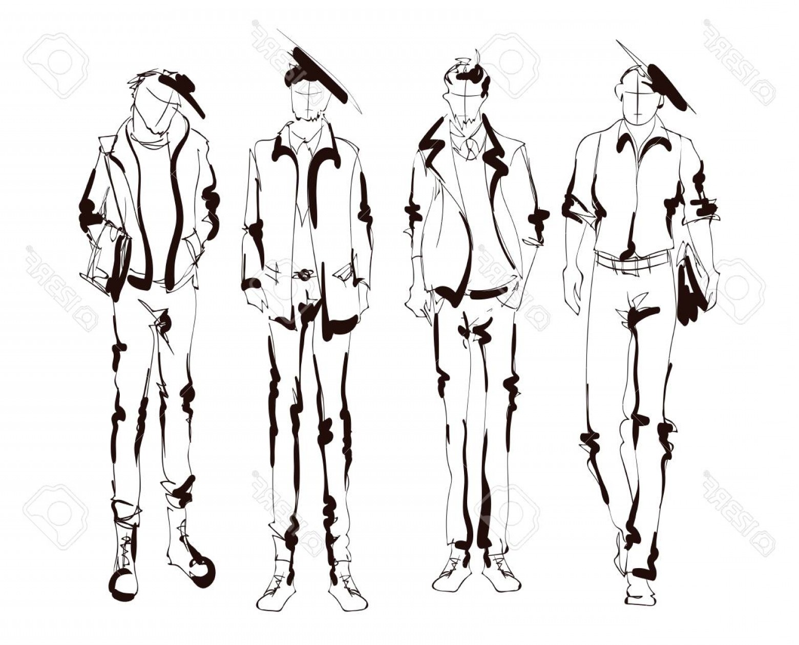 Photostock Vector Stylish Handsome Man In Fashion Clothes Fashion 1560x1258 Photostock Vector Stylish Handsome Man In Fashion Clothes Fashion