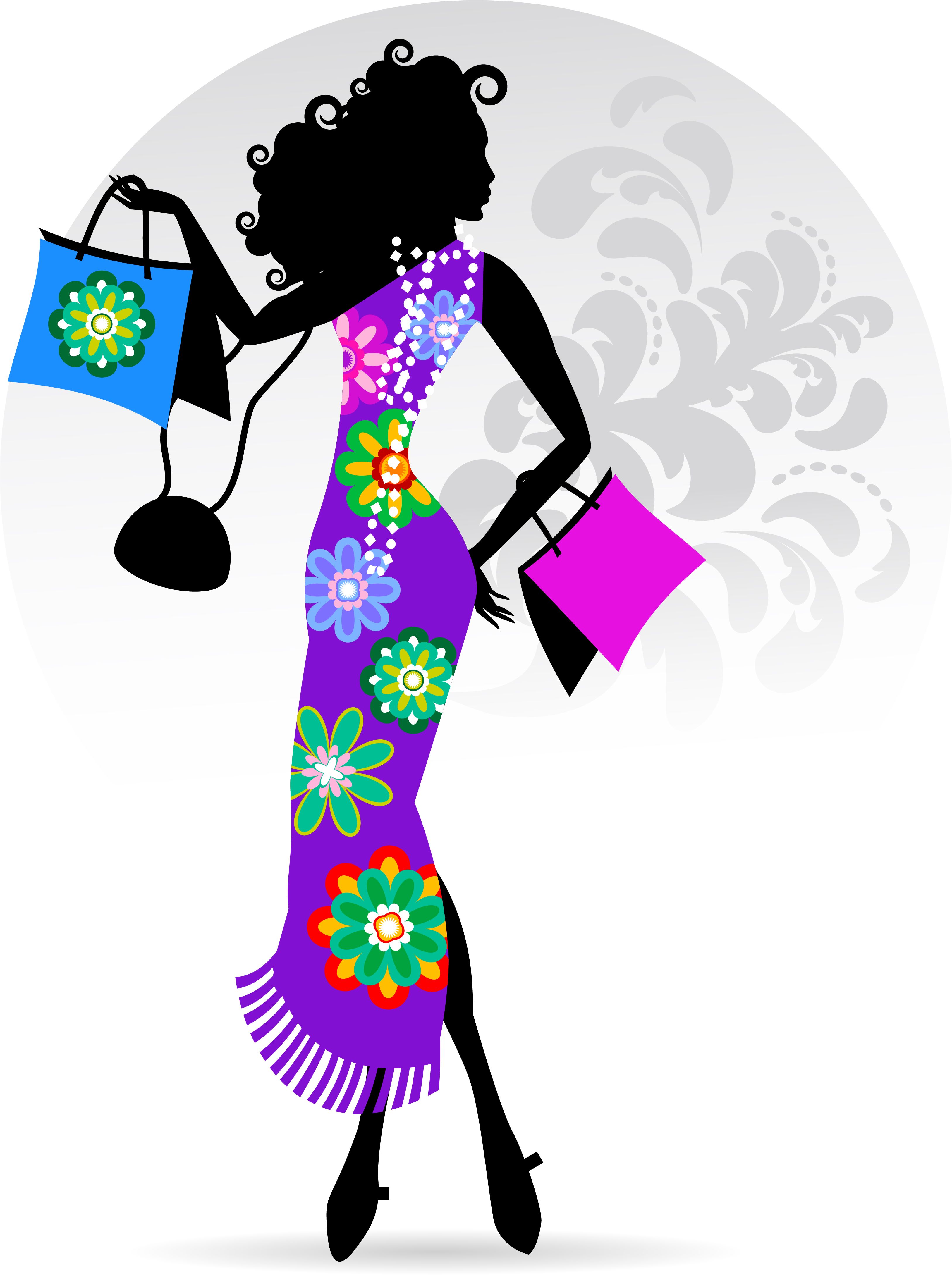 Fashion Girl With Shopping Vectors Download In Girl 3254x4359 Fashion Girl With Shopping Vectors Download In Girl