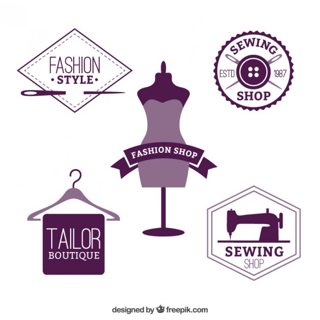 Fashion Shop Badges Vector Free Download 626x626 Fashion Shop Badges Vector Free Download