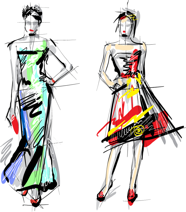 Fashion Girls Free Vector Graphic Download 776x885 Fashion Girls Free Vector Graphic Download