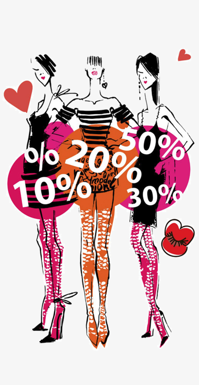 Girl Fashion Label Vector Material, Girl Vector, Fashion Vector 650x1260 Girl Fashion Label Vector Material, Girl Vector, Fashion Vector