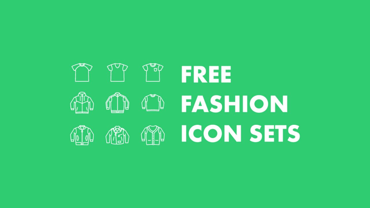1280x720 The Best Free Fashion Vector Icon Sets