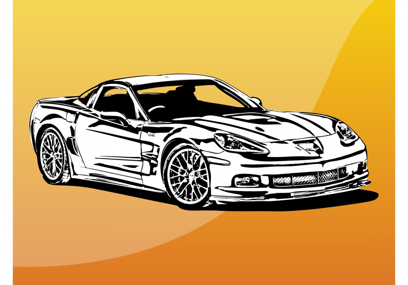 Fast Car Vector at Vectorified.com | Collection of Fast Car Vector free ...