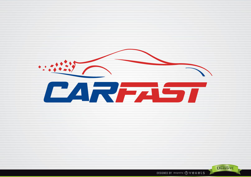 807x570 Fast Car Lines Logo