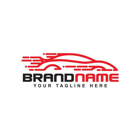 490x490 Fast Car Logo Automotive Logo Template