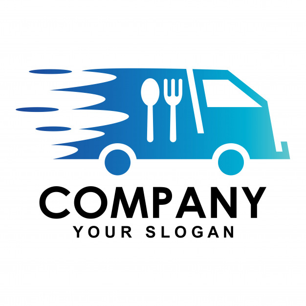 626x626 Fast Food Delivery Car Logo Vector Premium Download