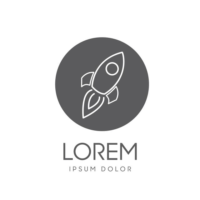 640x640 Rocket Symbol And Logo Fast Company, Rocket, Logo, Template Png