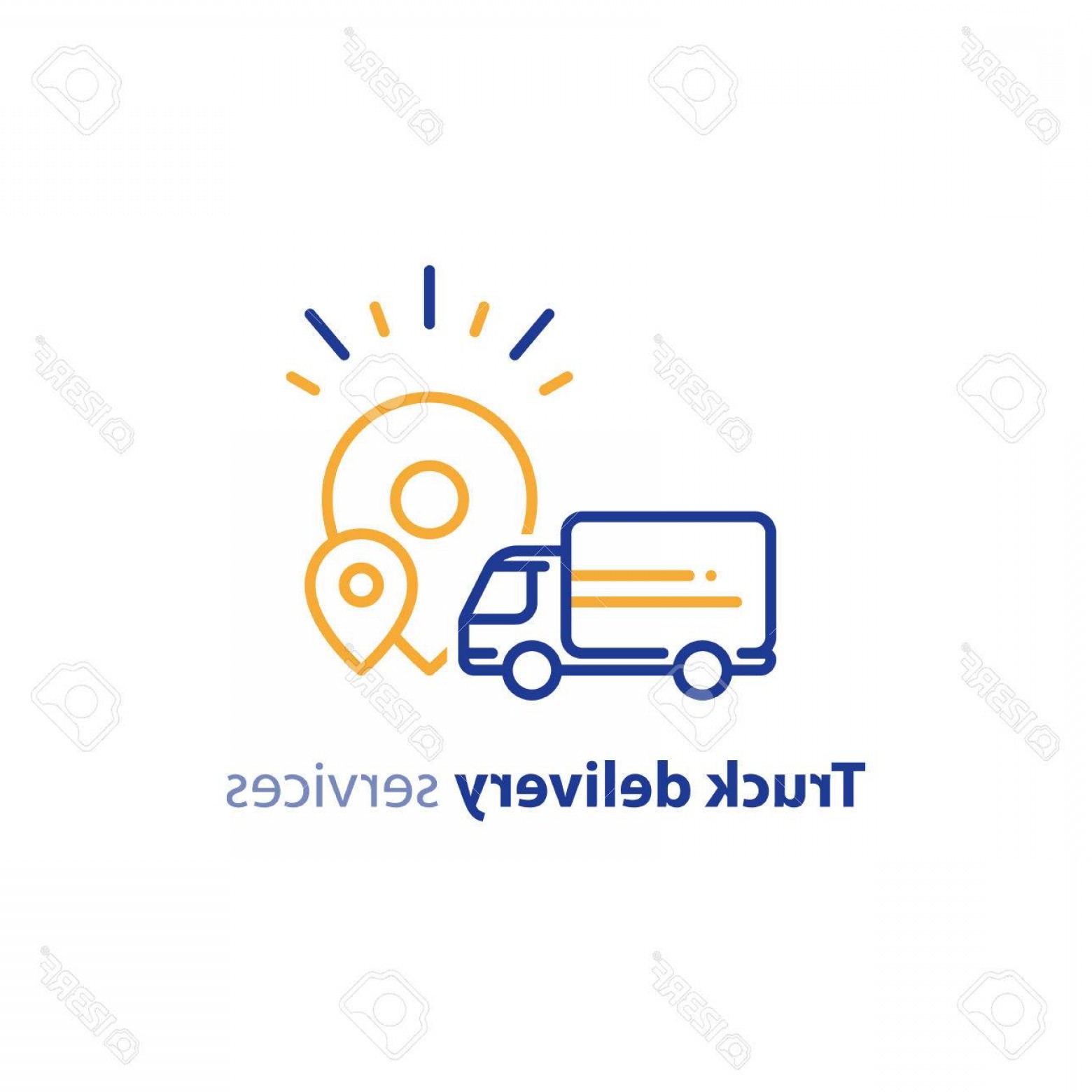 1560x1560 Truck Logo Vector Elements Savoyuptown