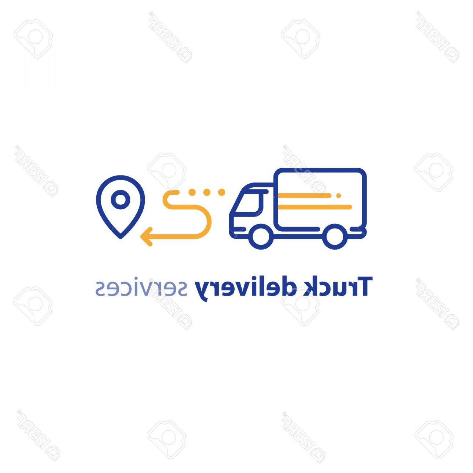 1560x1560 Truck Logo Vector Elements Catchsplace