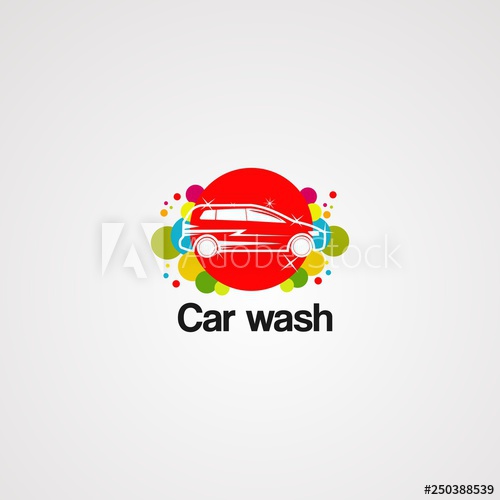 500x500 Car Wash Logo Vector, Icon, Element, And Template For Company
