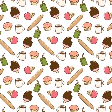 360x360 Food Pattern Png Images Vector And Free Download
