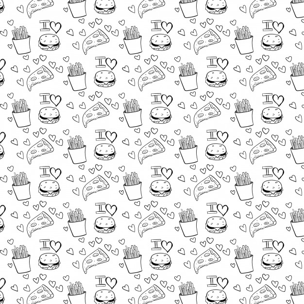 626x626 Food Pattern Vectors, Photos And Free Download