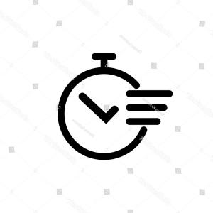 300x300 Photostock Vector Fast Shopping Cart Icon Vector Graphic Design