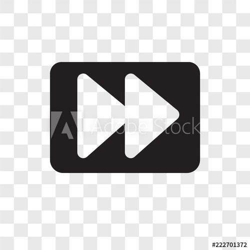 500x500 Fast Forward Icons Isolated On Transparent Background Modern