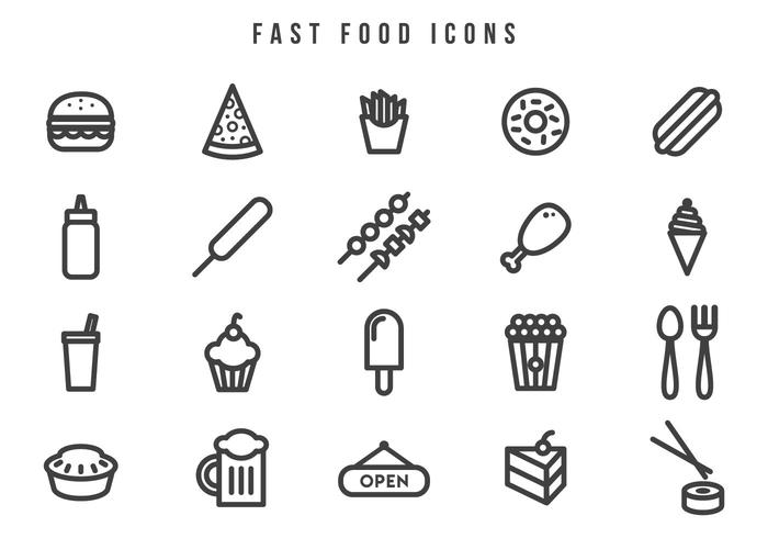 700x490 Fast Food Vectors