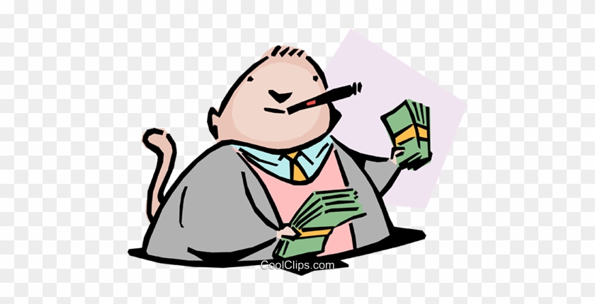 840x430 Fat Cat Royalty Free Vector Clip Art Illustration