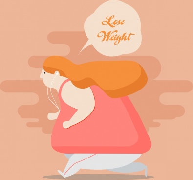 Fat Girl Free Vector Download 395x368 Fat Girl Free Vector Download