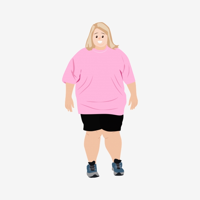 Vector Cartoon Pink Half Sleeve Fat Girl, Vector, Cartoon, Pink 640x640 Vector Cartoon Pink Half Sleeve Fat Girl, Vector, Cartoon, Pink