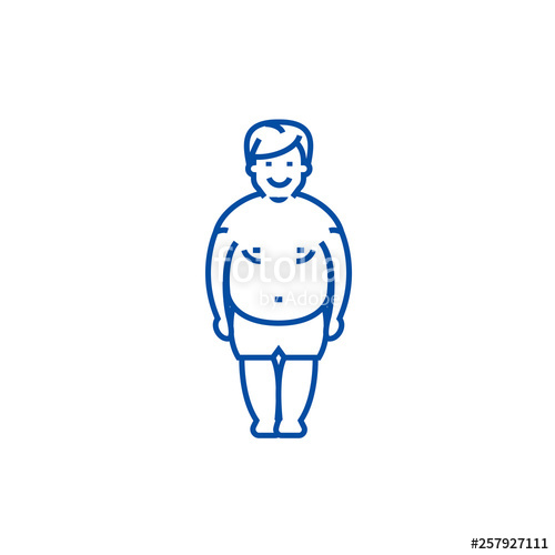 Fatty Man,fat Guy Line Concept Icon Fatty Man,fat Guy Flat Vector 500x500 Fatty Man,fat Guy Line Concept Icon Fatty Man,fat Guy Flat Vector