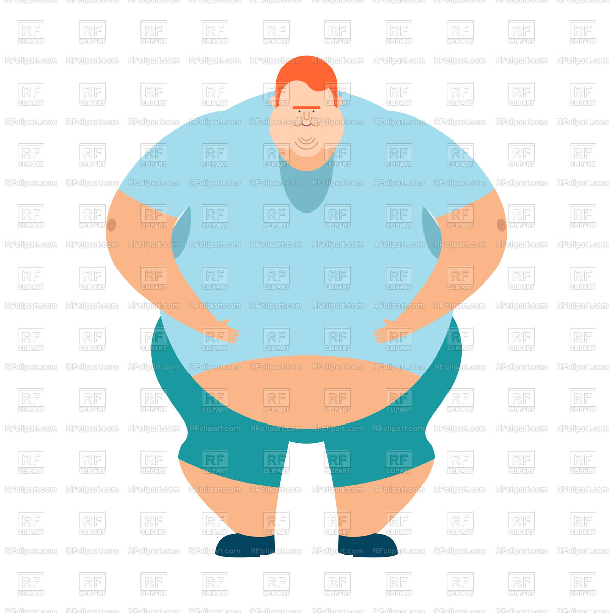 Fat Guy Vector Image Of People Popaukropa 1200x1200 Fat Guy Vector Image Of People Popaukropa