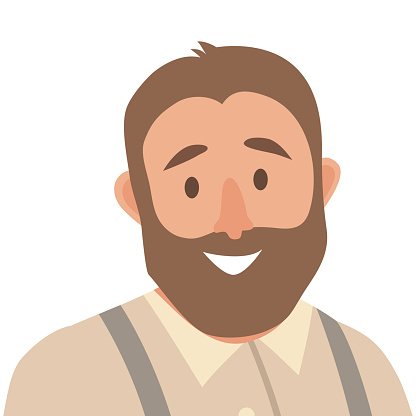 Flat Cartoon Man Vector Man Icon Illustration Premium Clipart 416x416 Flat Cartoon Man Vector Man Icon Illustration Premium Clipart