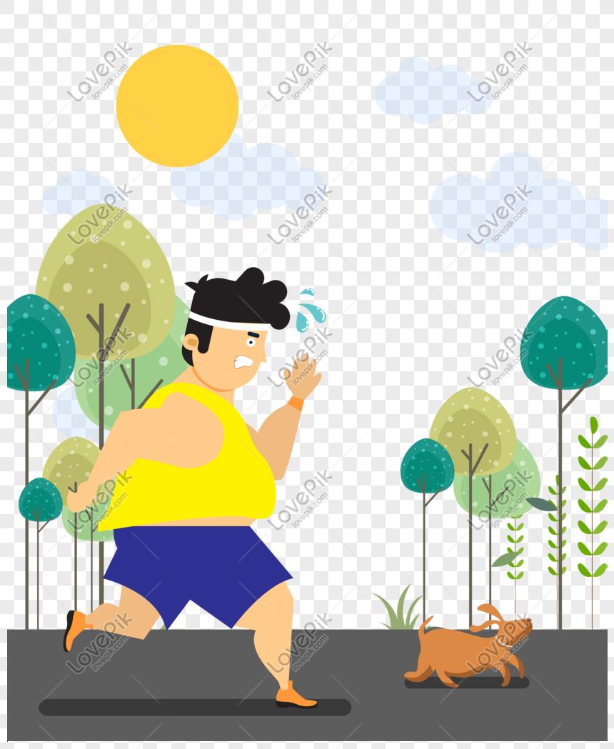 Hand Drawn Desperate Running Fat Man Vector Png Image Picture Free 860x1049 Hand Drawn Desperate Running Fat Man Vector Png Image Picture Free