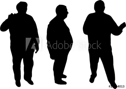 Fat Man Vector 500x356 Fat Man Vector