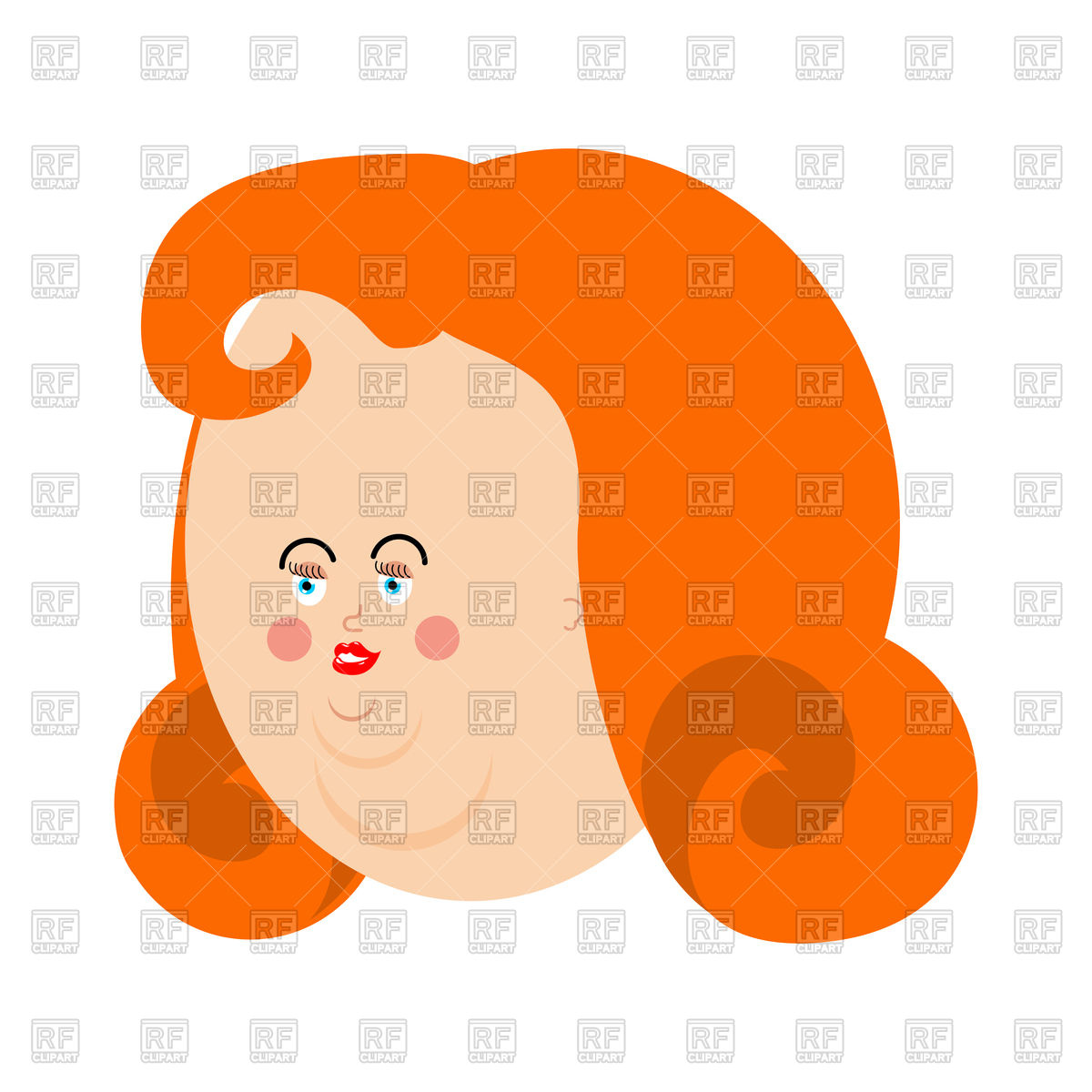 1200x1200 Fat Woman Face Vector Image Of People Popaukropa