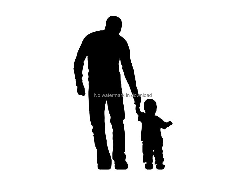 Father And Son Vector At Vectorified.com 