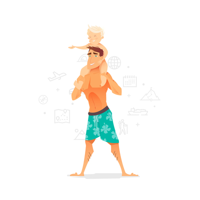 400x400 Page Son On Curated Vector Illustrations, Stock Royalty Free