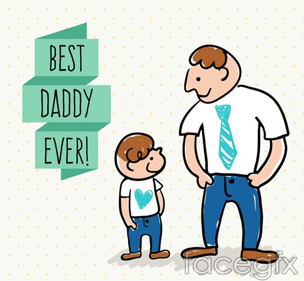 600x556 Cartoon Father And Son Vector Over Millions Vectors, Stock