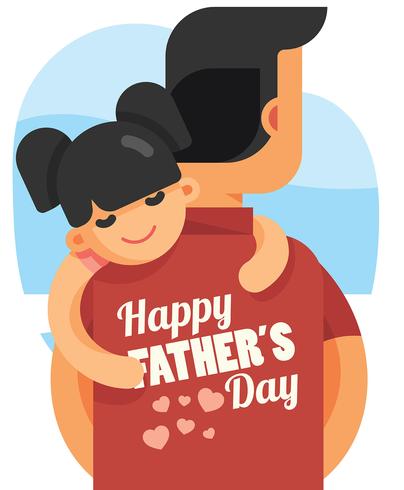 404x490 Happy Fathers Day Illustration