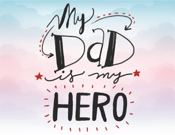 My Dad Is My Hero Text, Iron On Clipart, Father Vector Text 570x438 My Dad Is My Hero Text, Iron On Clipart, Father Vector Text