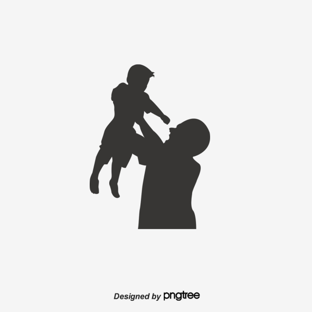 Silhouette Lift The Childs Father, Silhouette Vector, Lift, Child 640x640 Silhouette Lift The Childs Father, Silhouette Vector, Lift, Child