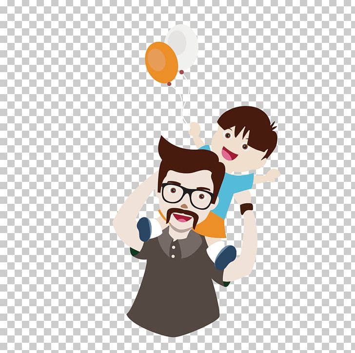 Father Cartoon Child Png, Clipart, Adult Child, Art, Balloon 728x724 Father Cartoon Child Png, Clipart, Adult Child, Art, Balloon