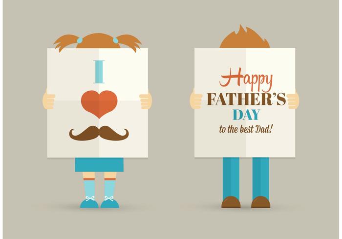 700x490 Fathers Day Free Vector Art