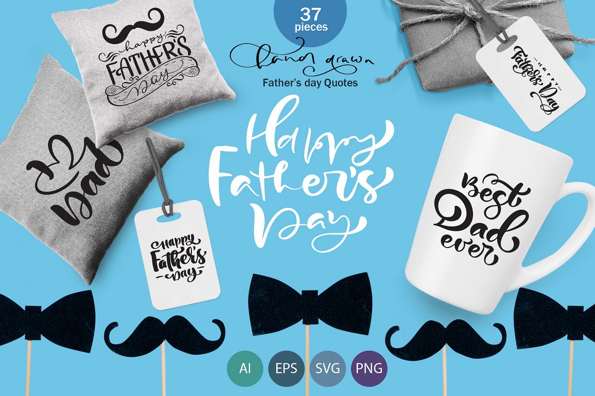 1200x800 Fathers Day Vector Greeting Quotes