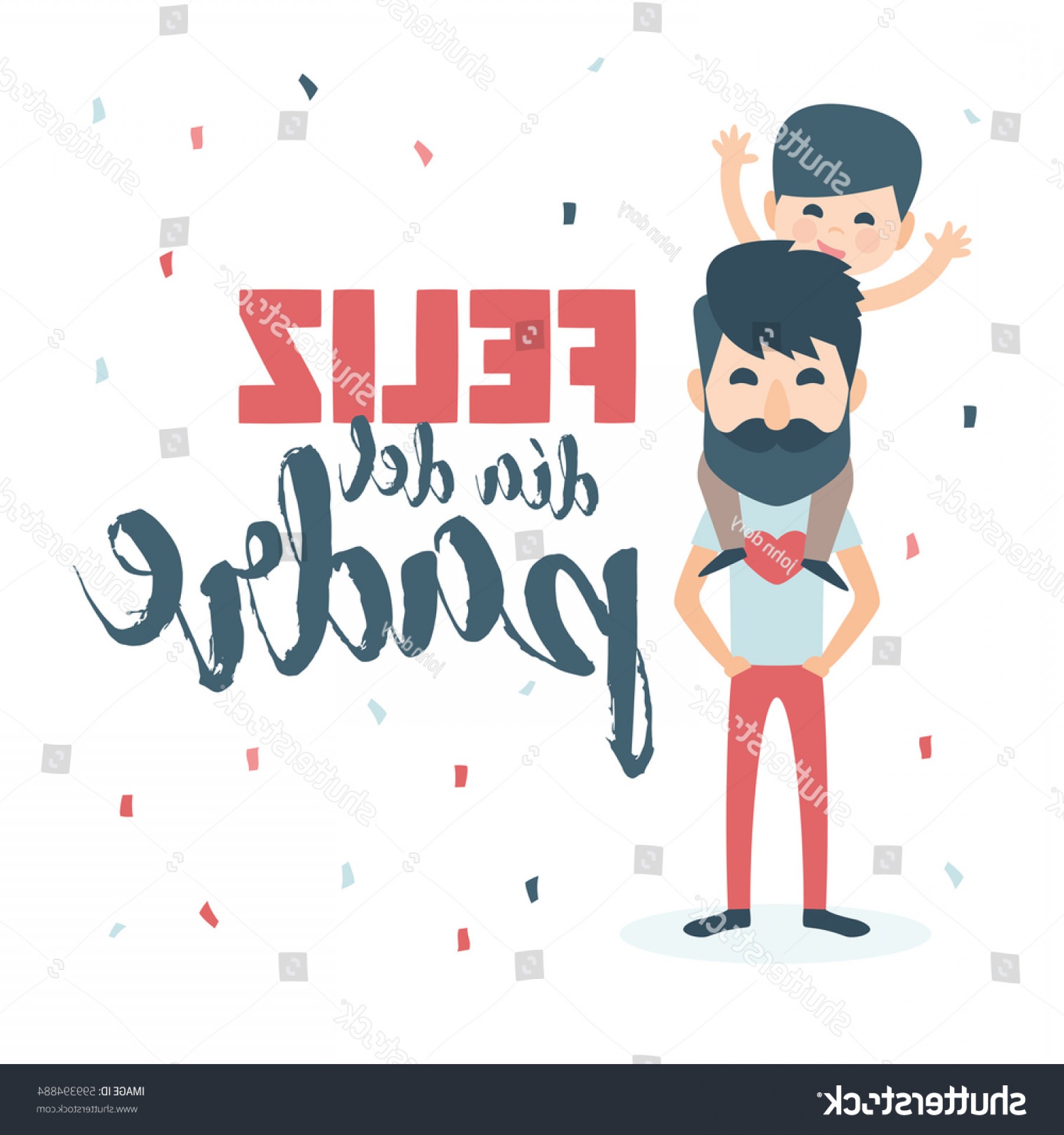 1800x1920 Happy Fathers Day Card Vector Element Soidergi