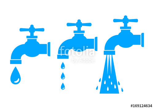 500x354 Faucet Vector Icons On White Background Stock Image And Royalty