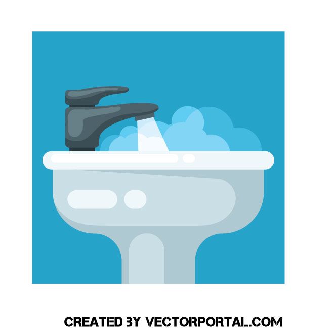 660x660 Modern Faucet Vector Clip Art Various Vectors Free Vector